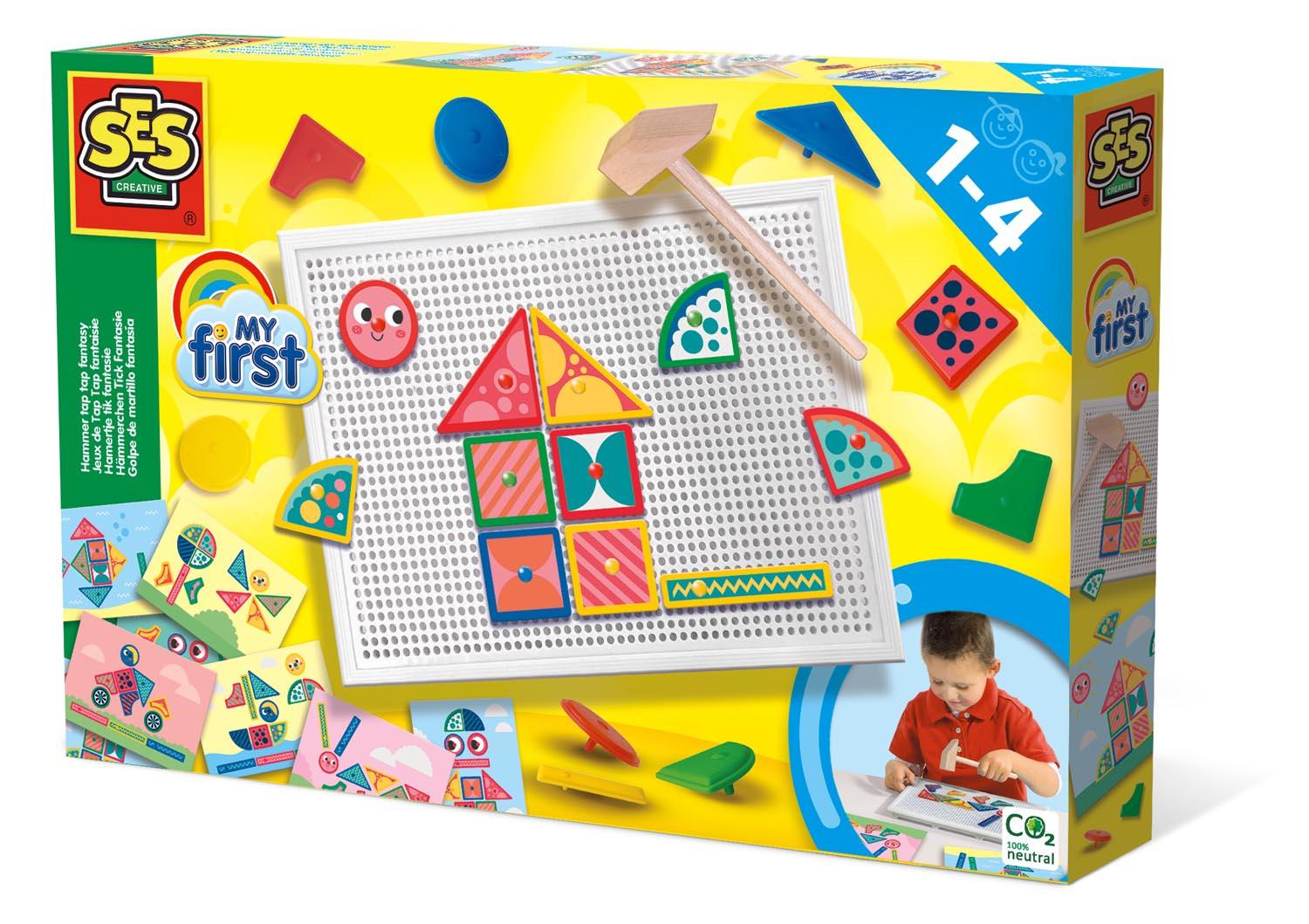 SES CREATIVE Children's My First Hammer Tap Tap Fantasy Set 12 Months and Above 14486