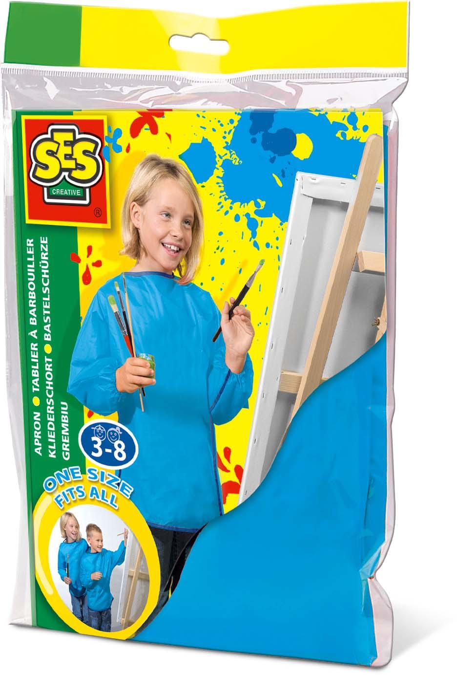 SES CREATIVE Children's Painting Aprons 3 to 8 Years 14571