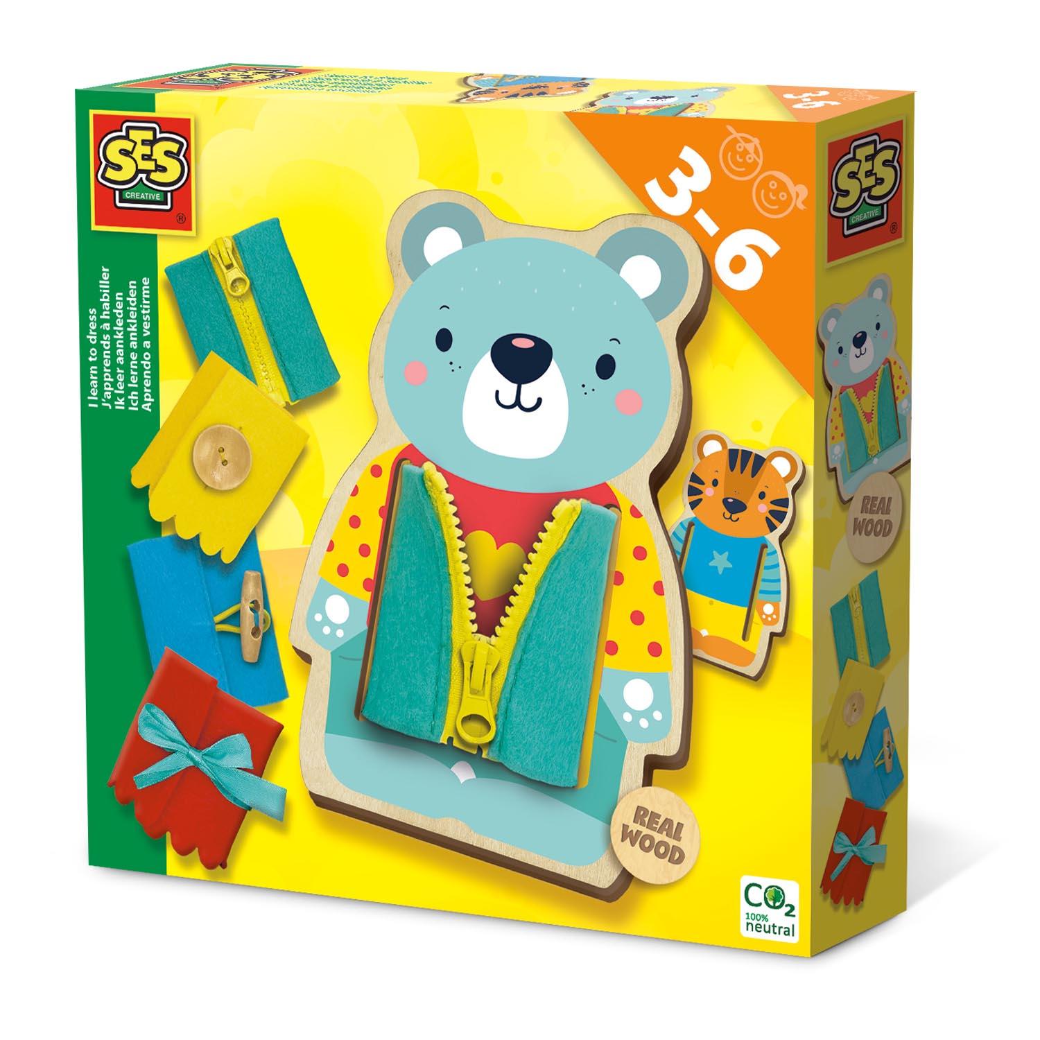 SES CREATIVE I Learn To Dress Set 3 to 6 Years 14638