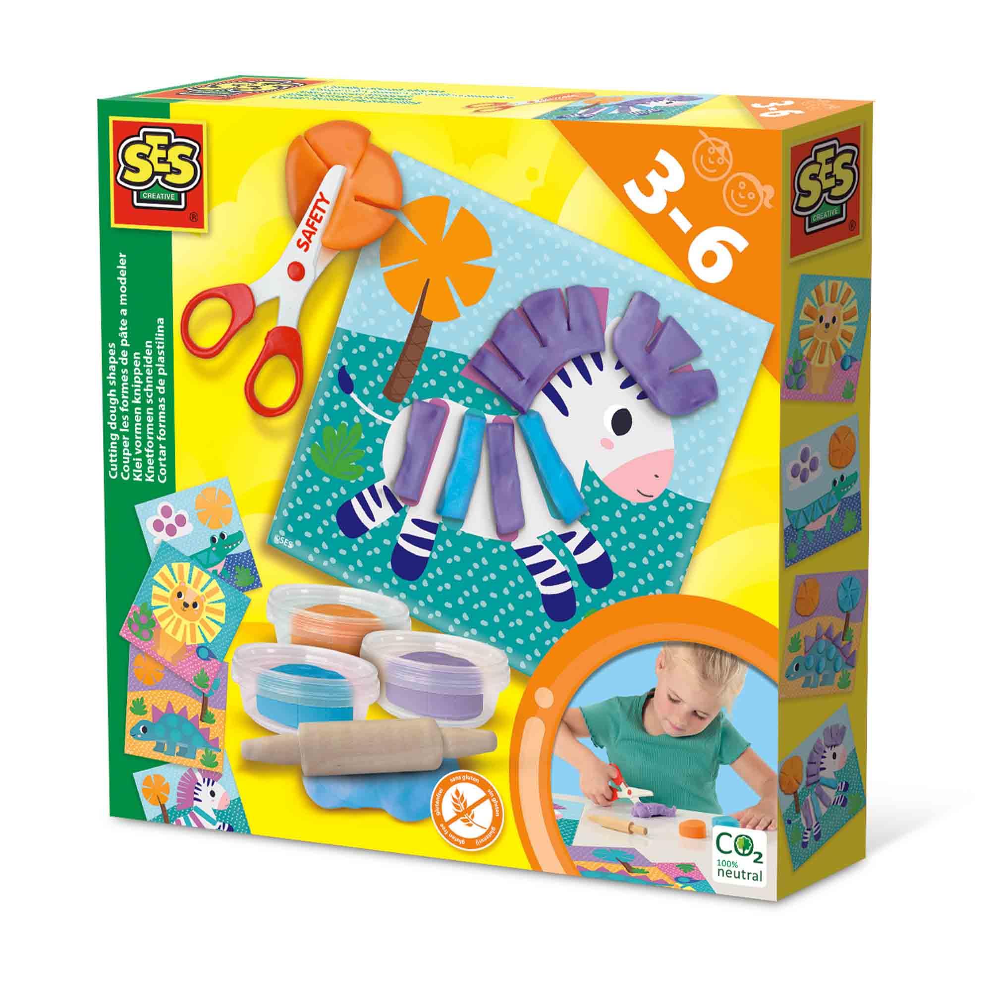 SES CREATIVE Cutting Dough Shapes 3 to 6 Years 14640