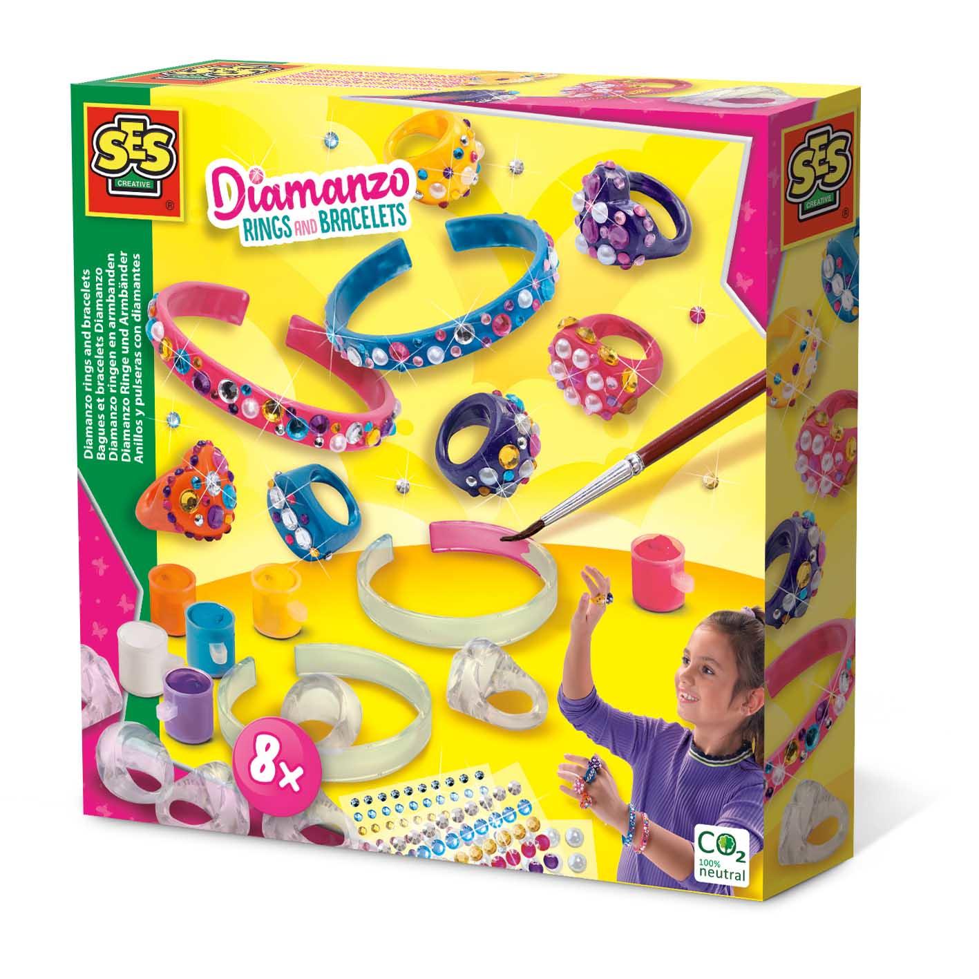 SES CREATIVE Diamanzo Rings and Bracelets 6 Years and Above 14706