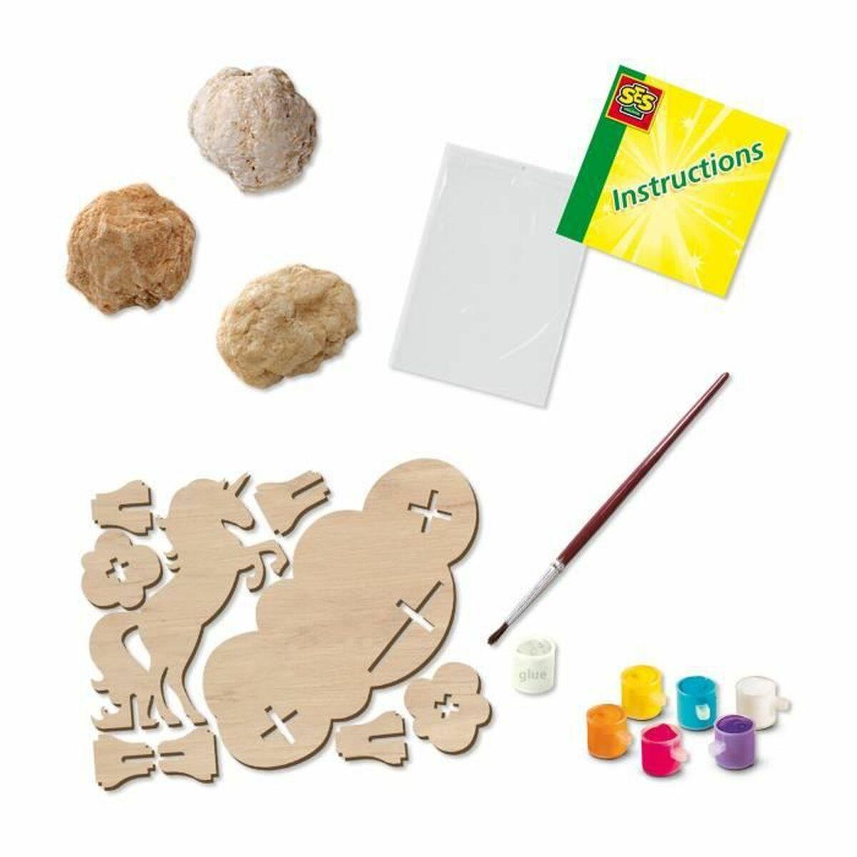 SES CREATIVE Unicorn Geodes Galaxy Craft Kit