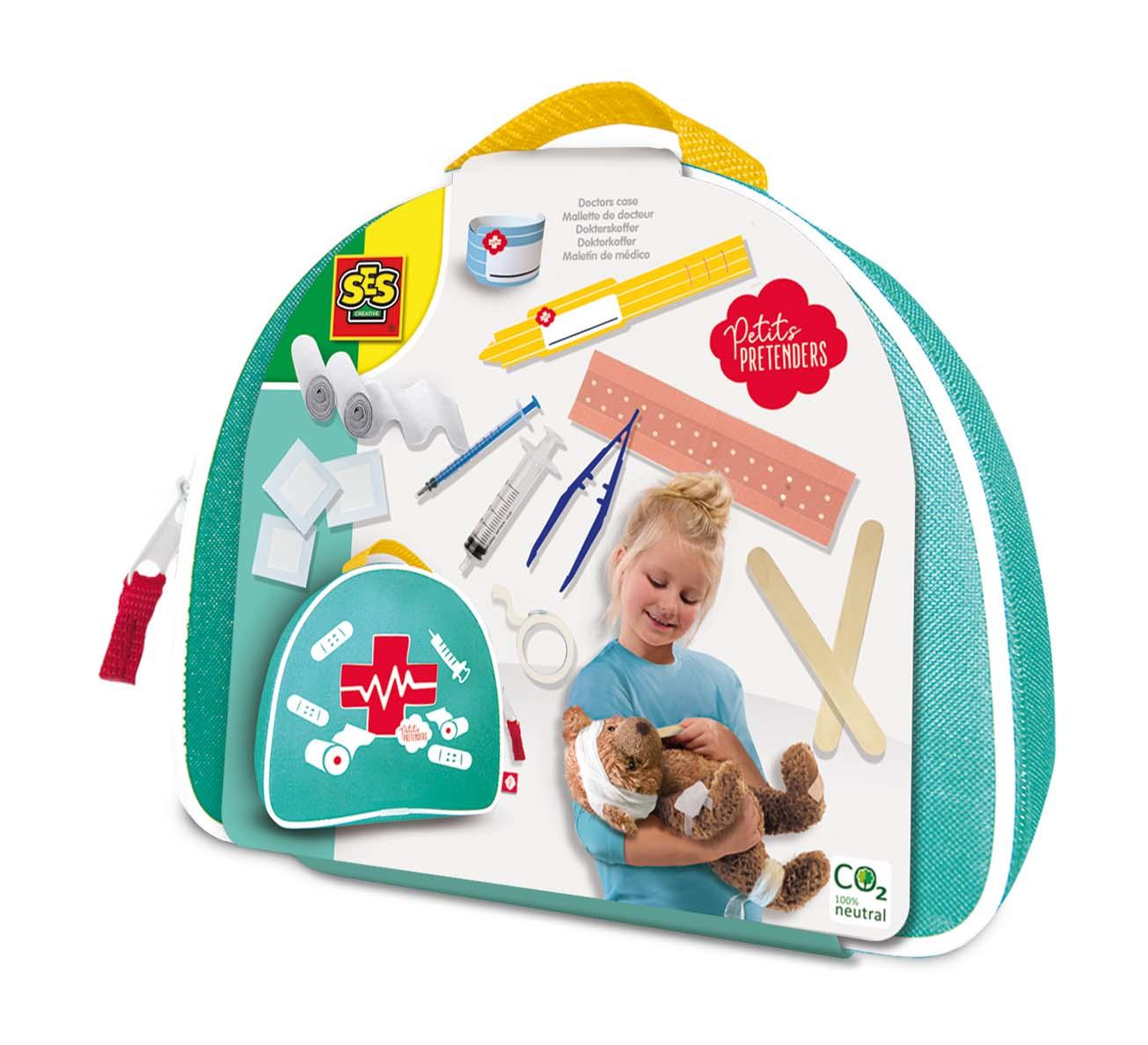 SES Creative Petits Pretenders Cassetta medica (SES CREATIVE Petits Pretenders Children's Doctors Case Unisex Three Years and A