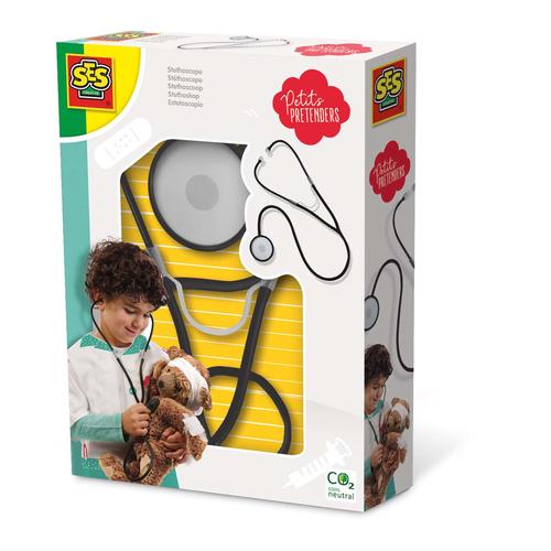 SES Creative Petits Pretenders Stetoscopio (SES CREATIVE Petits Pretenders Children's Real Stethoscope Unisex Three Years and A