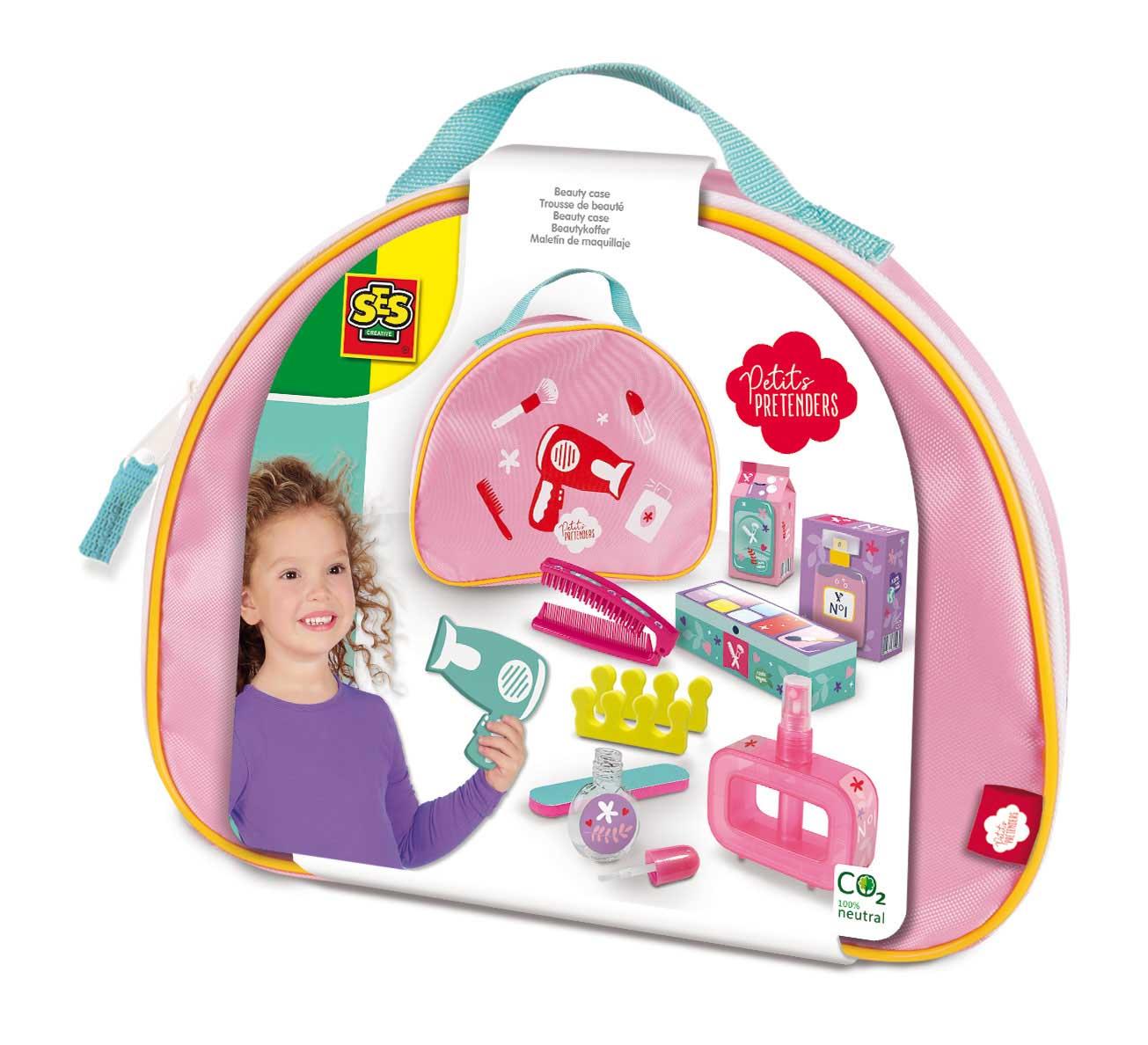 SES CREATIVE Petits Pretenders Beauty Case Playset 3 Years and Above 18024