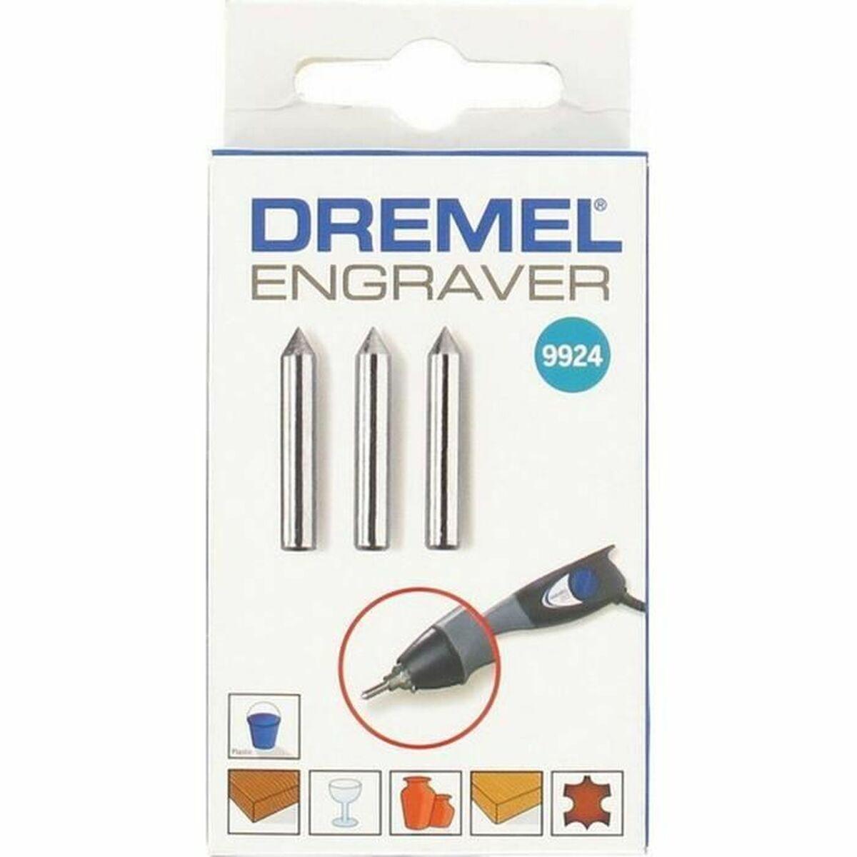 Set di frese multiuso Dremel 9924 (3 UnitÃƒÂ )