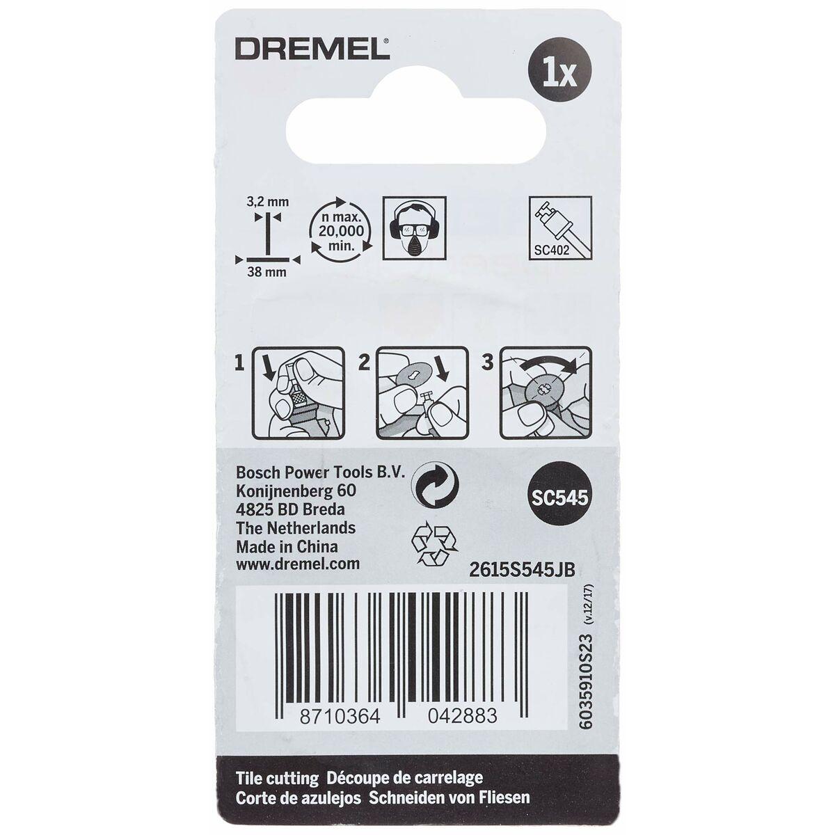 Disco diamantato Dremel S545 ÃƒËœ 38 mm