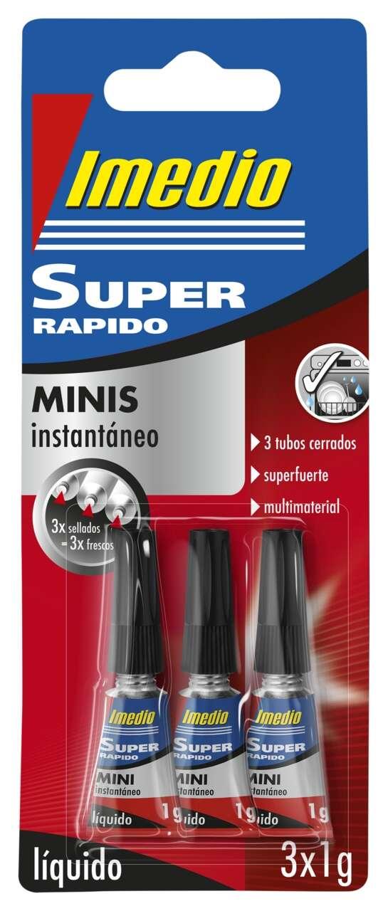 Colla istantanea Imper -super fast 3gr -tubi pacchetto - trasparente - multimateriale