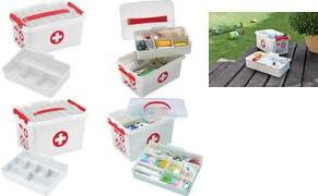 contenitori per occhiali da sole Apo.box the q-line 22l w/rt 220 l - 400 x 300 x 260 cm bianco/rosso