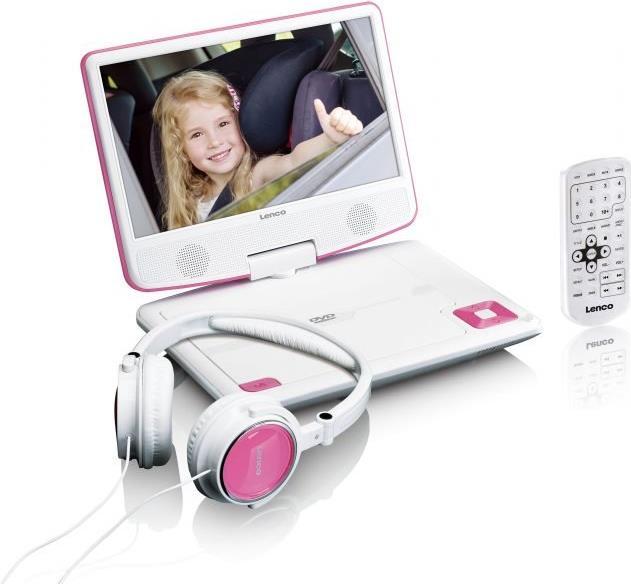 Lenco DVP-910 Pink Portable Media Player