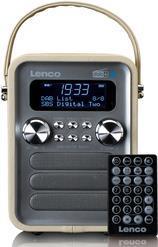 Lenco PDR-051TPSI Radio portatile DAB+ FM con BT, AUX, Talpa