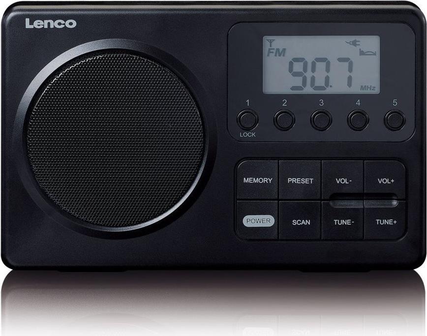 Lenco MPR-035BK nero