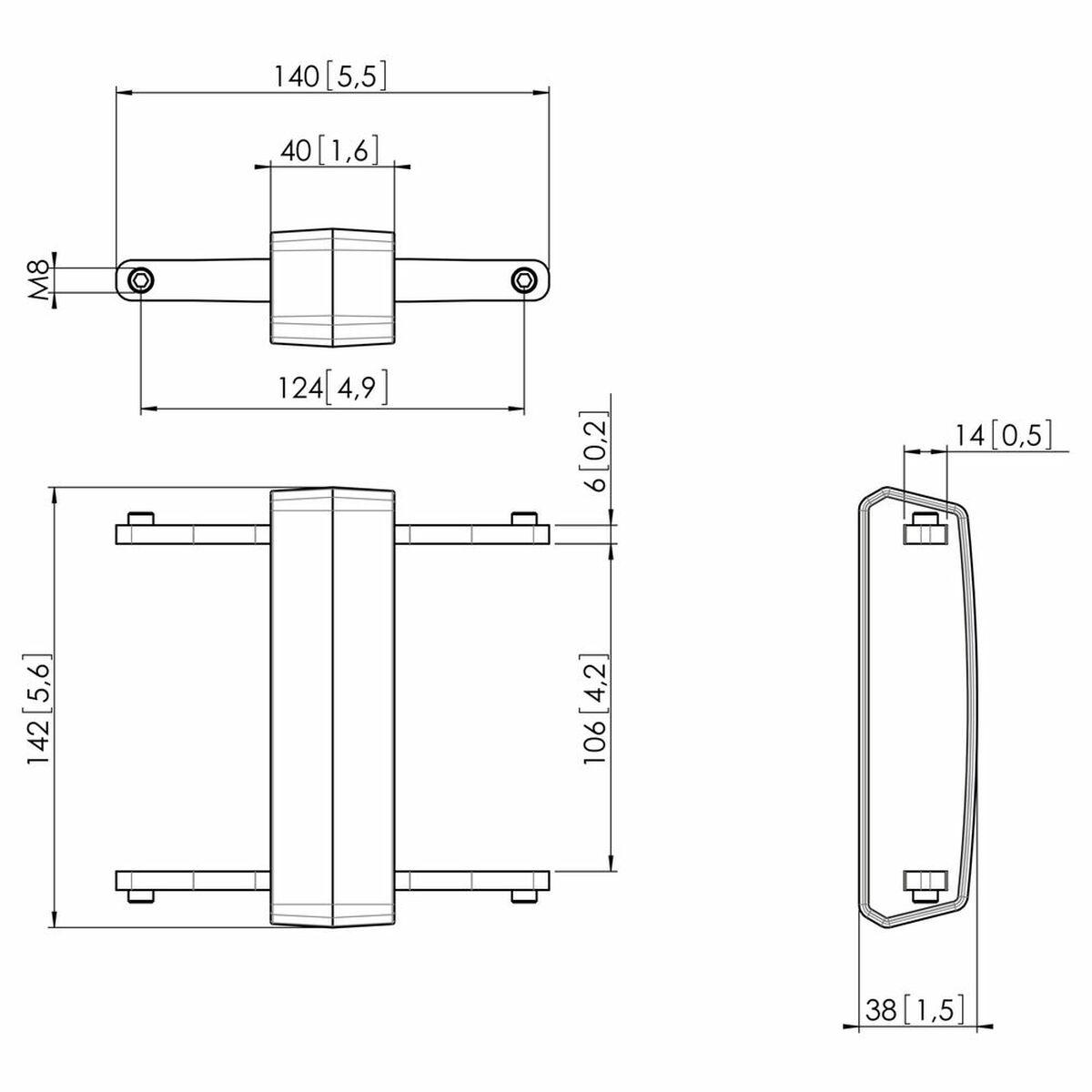 ACCOPPIATORE PER BARRE PFB34XX PFA 9104B
