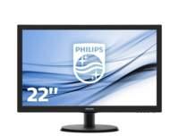 PHILIPS MONITOR LED 21.5" FULL HD 5MS VGA/DVI 223V5LSB