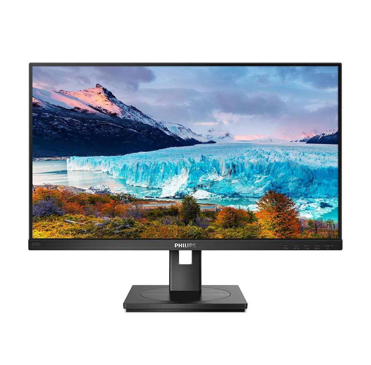 Philips S Line 272S1AE/00 LED display 686 cm (27") 1920 x 1080 Pixel Full HD LCD Nero