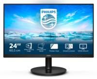 MONITOR PHILIPS LED 23.8" Wide 241V8LA/00 VA 1920x1080 Full HD 4ms 250cd/m 3.0001 Mega Infinity DCR 2x2W MM VGA HDMI