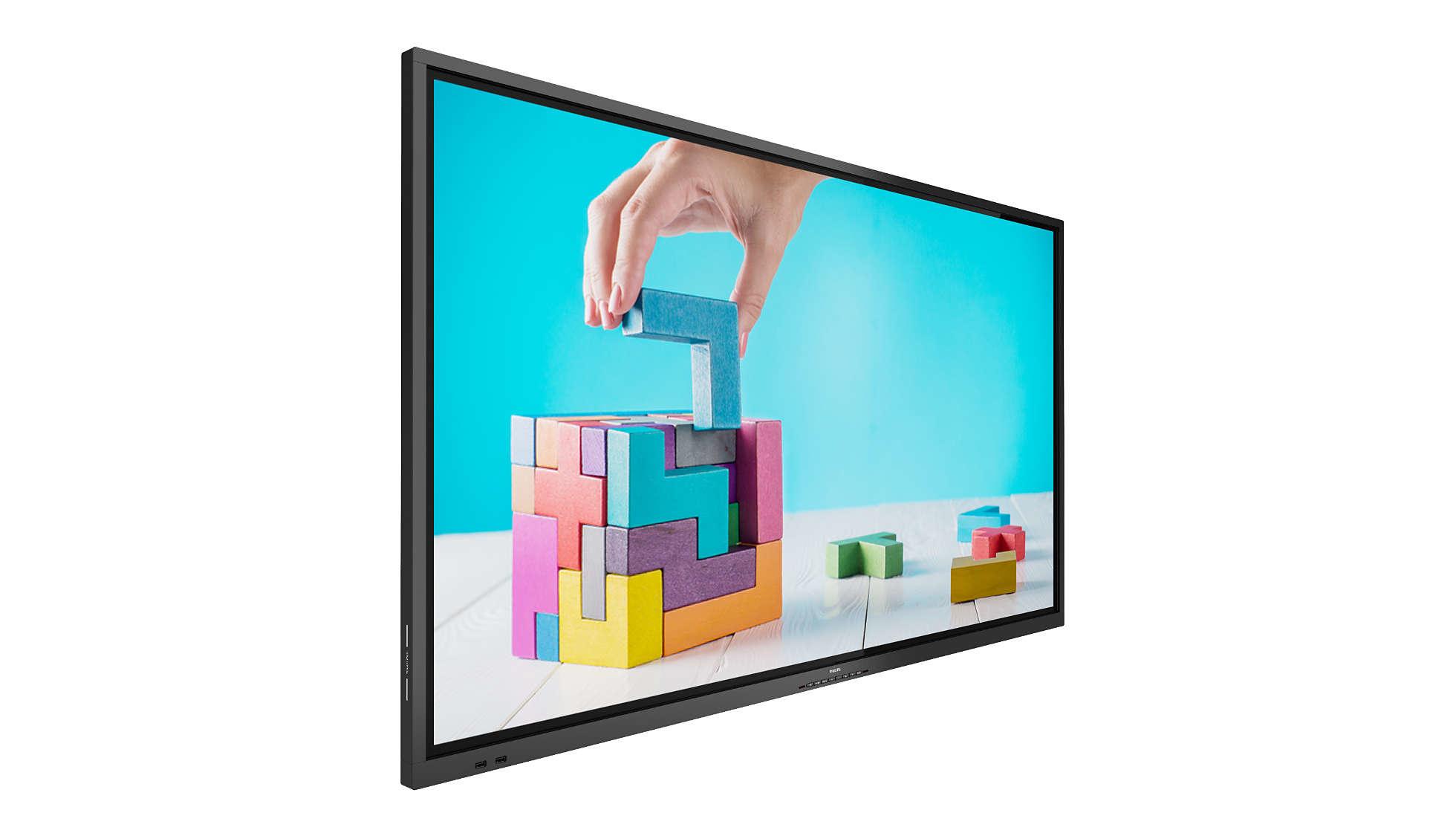 Philips Signage Solutions E-Line Pannello piatto per segnaletica digitale 1651 cm (65") ADS 350 cd/m 4K Ultra HD Nero Processor