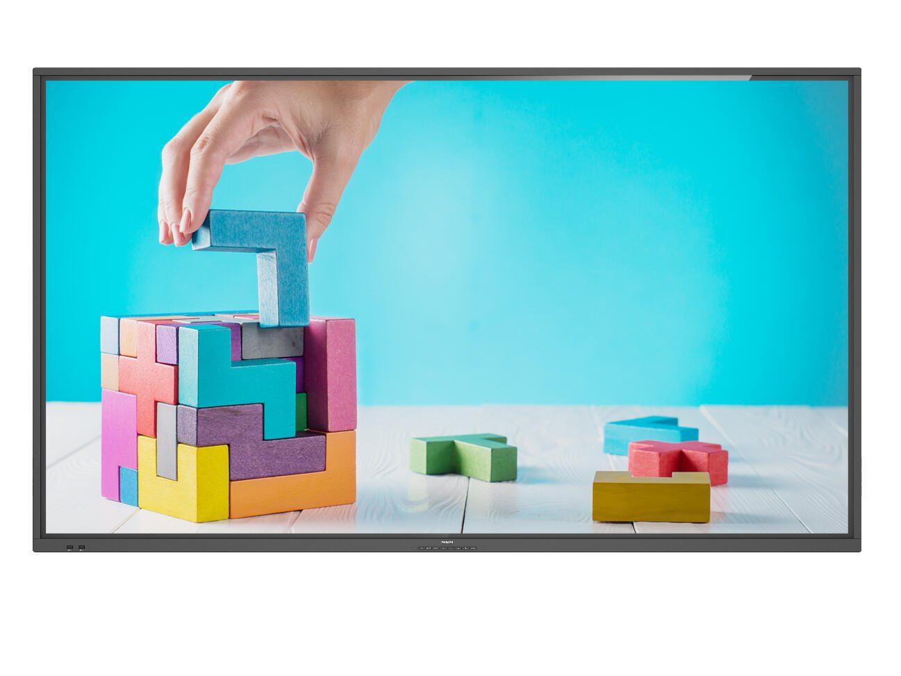 Philips 86BDL3052E/00 visualizzatore di messaggi 218 m (86") LCD 350 cd/m 4K Ultra HD Nero Touch screen Android 8.0
