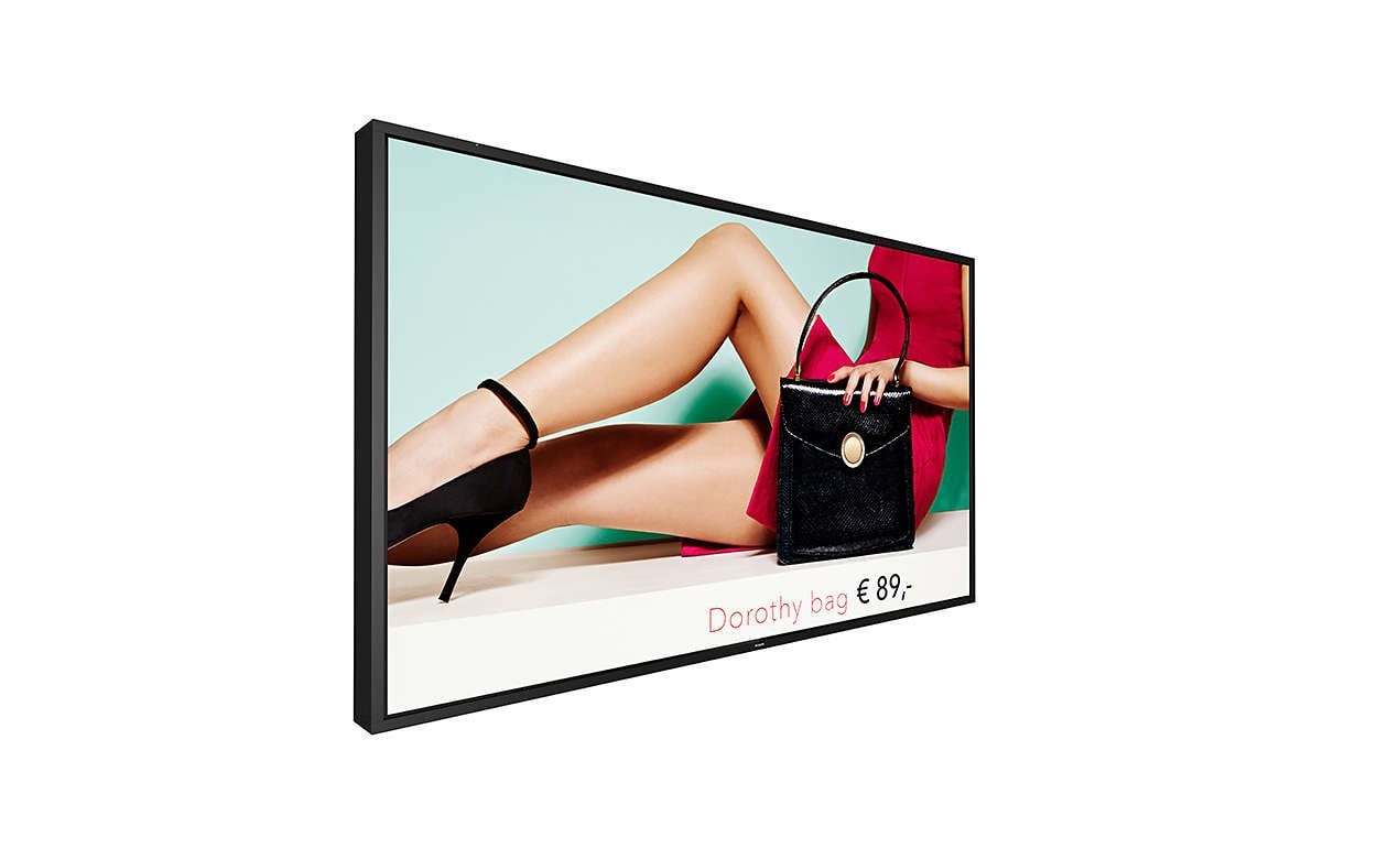Philips 75BDL4003H Pannello piatto per segnaletica digitale 190,5 cm (75") LCD 3000 cd/mÃ‚Â² 4K Ultra HD Nero Android 24/7