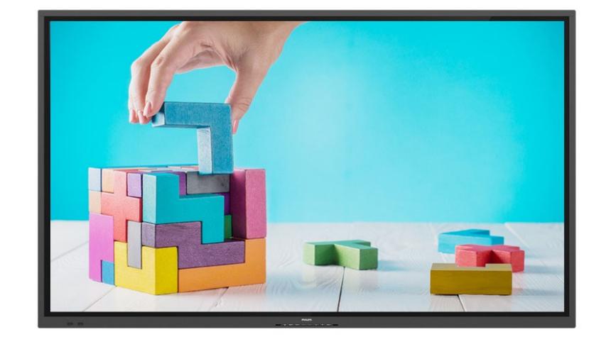 Philips E-Line 75BDL3152E Pannello piatto per segnaletica digitale 190,5 cm (75") 350 cd/m² 4K Ultra HD Nero Touch screen Proc