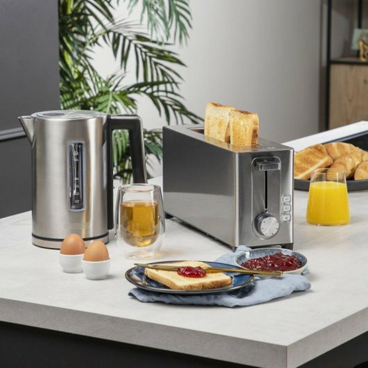 Tostapane Princess 142401 Acciaio inossidabile 1050 W Argentato