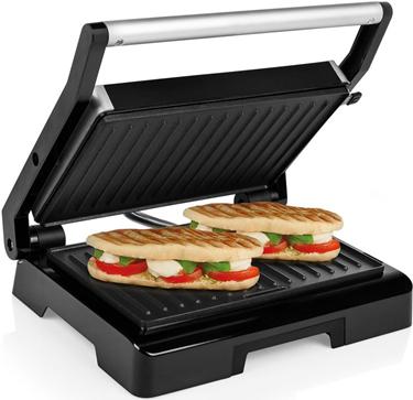 Tristar GR -2854 Grill di contatto - Black - in acciaio inossidabile - plastica - rettangolare - 230 x 145 mm - cerniera - 4 ga