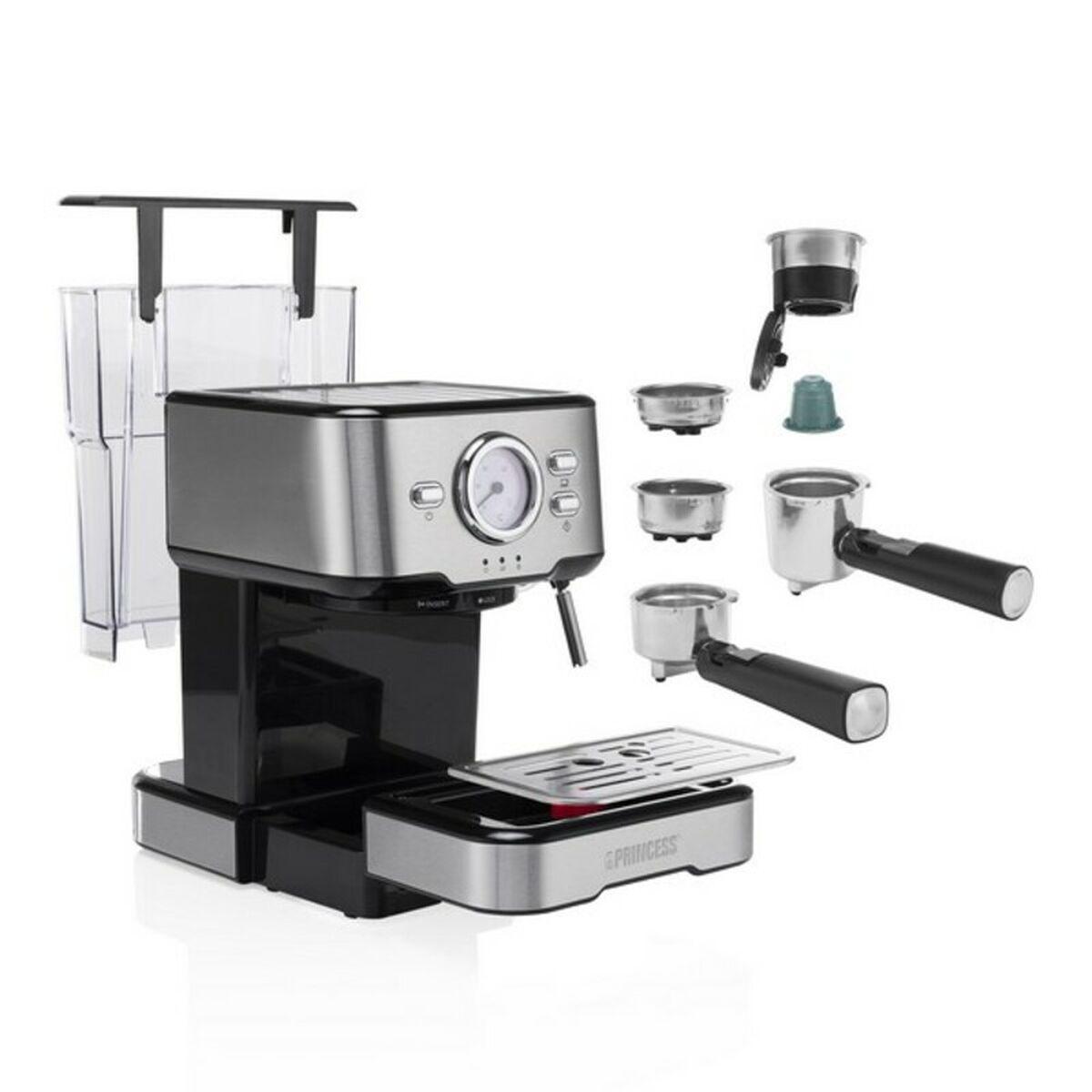 Princess 249412 Espresso e capsule Machine Silver