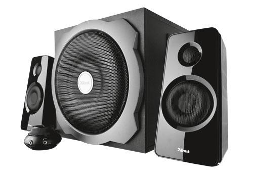 Trust Tytan set di altoparlanti 60 W Universale Nero 2.1 canali (TYTAN 2.1 SUBWOOFER SPEAKER SET - BLACK)