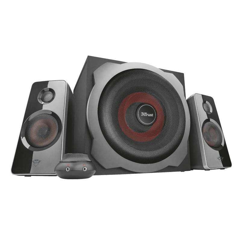 Trust GXT 38 2.1 altoparlante Nero Cablato 60 W (GXT38 TYTAN 2.1 SPEAKER - )