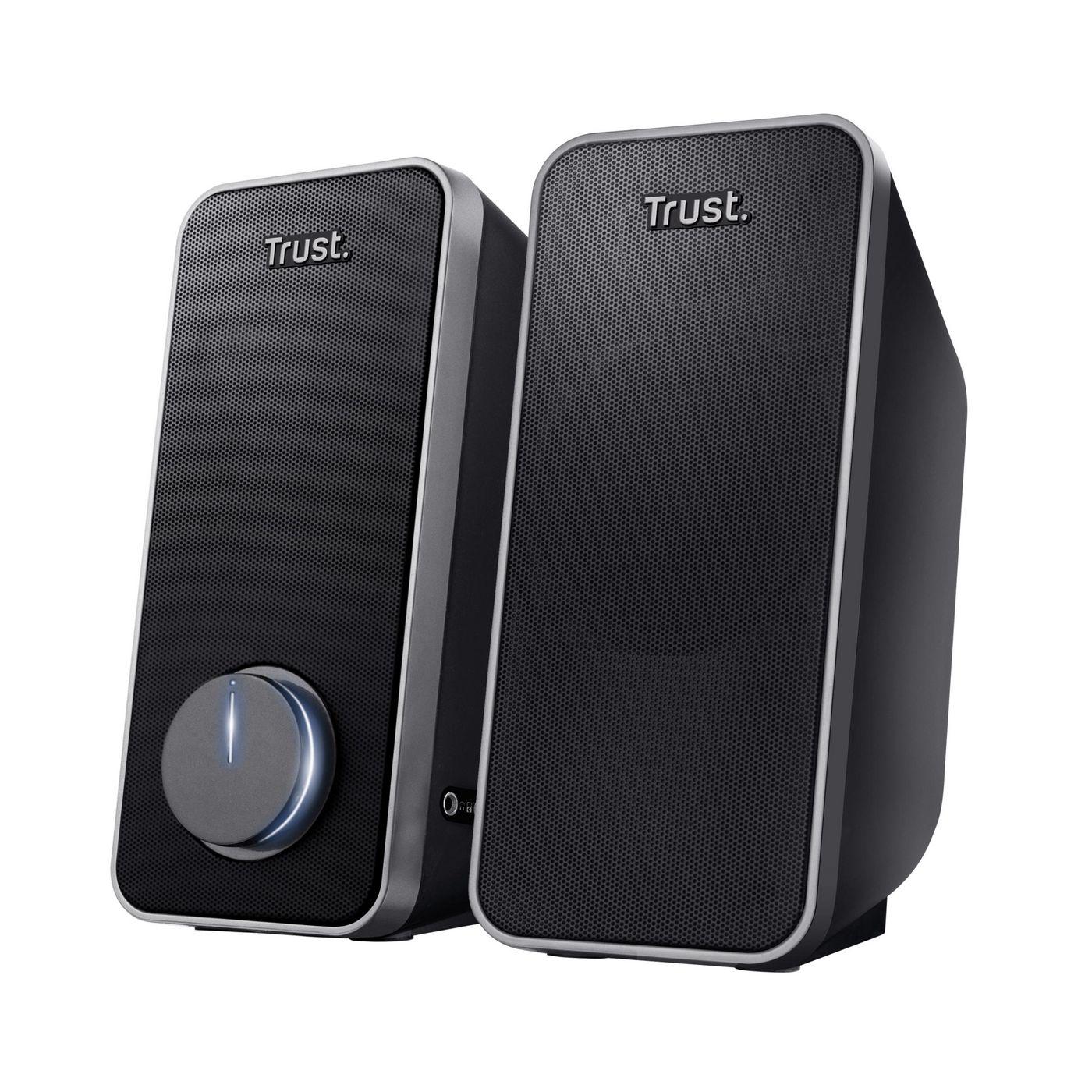 Trust 20179 altoparlante Nero Cablato 14 W (ARYS 2.0 SPEAKER SET - )