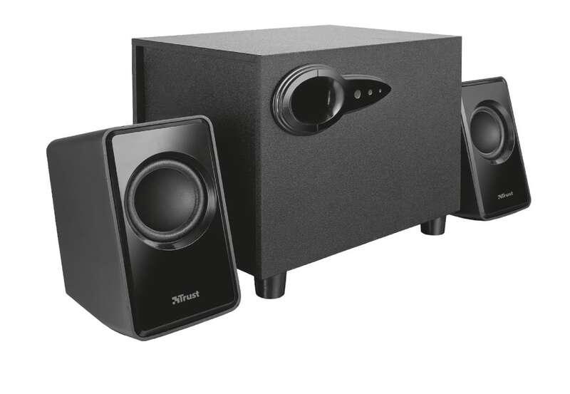 Trust Avora 2.1 set di altoparlanti 9 W PC Nero 2.1 canali 2-vie (AVORA 2.1 SUBWOOFER SPEAKER SET - )