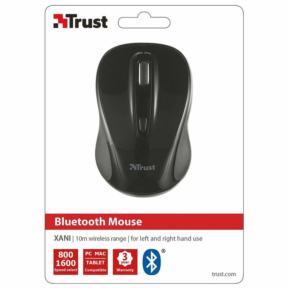 Trust 21192 mouse Ambidestro Bluetooth Ottico 1600 DPI