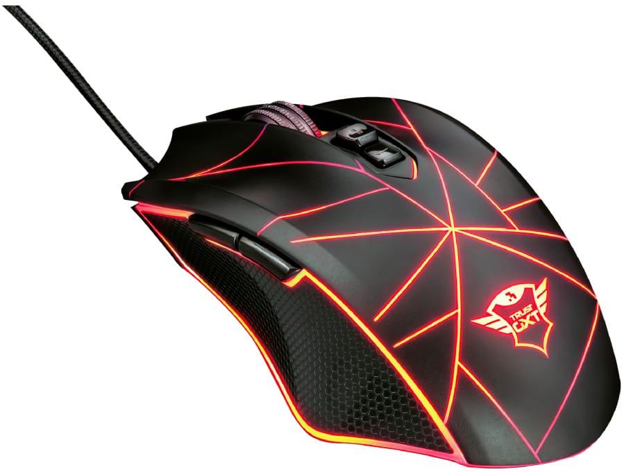 TRUST OPTICAL MOUSE TURE RGB GAMING GXT160 22332