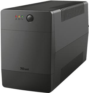 Trust Paxxon gruppo di continuità  [UPS] 1,5 kVA 900 W 4 presa[e] AC (PAXXON 1500VA UPS WITH 4 - STANDARD WALL POWER OUTLETS)