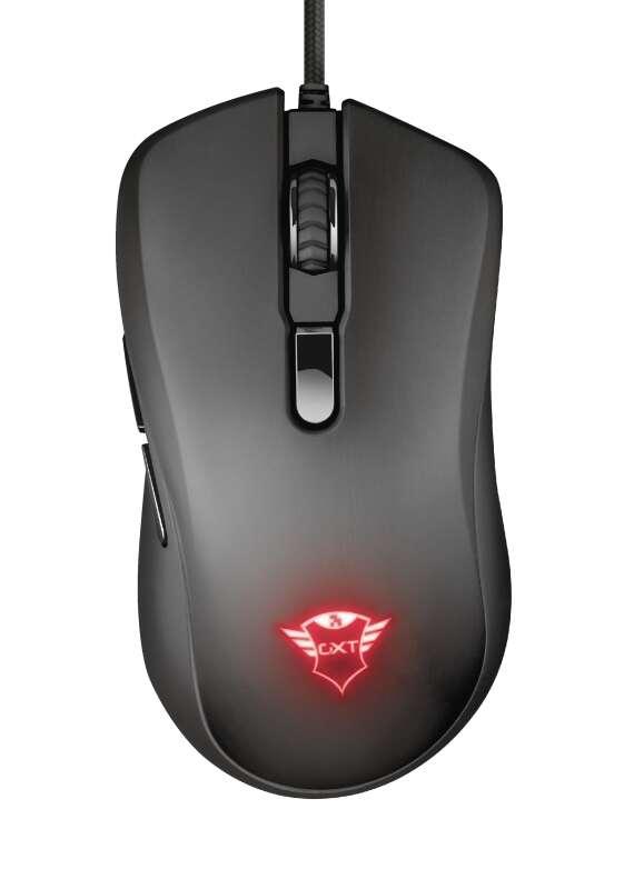 Trust GXT 930 Jacx mouse Mano destra USB tipo A Ottico 6400 DPI