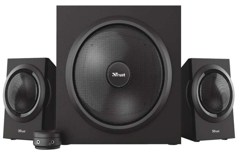 Trust Yuri set di altoparlanti 60 W Universale Nero 2.1 canali 1-via 15 W