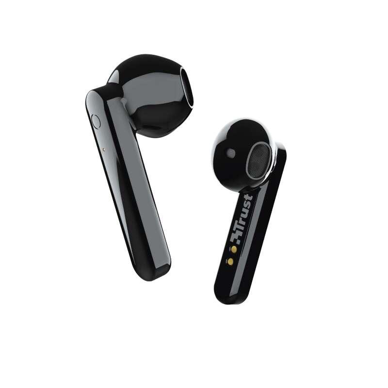 Trust Primo Touch Auricolare True Wireless Stereo TWS In-ear Musica e Chiamate Bluetooth Nero (PRIMO TOUCH BT EARPHONES BLACK -
