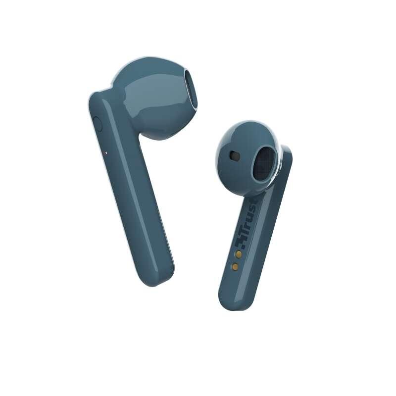 Trust Primo Auricolare True Wireless Stereo TWS In-ear Musica e Chiamate Bluetooth Blu (PRIMO TOUCH BT EARPHONES BLUE - )