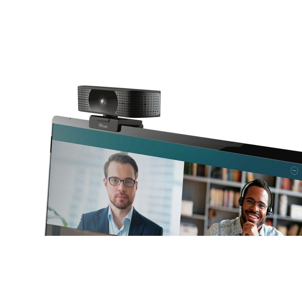 Trust Teza webcam 3840 x 2160 Pixel USB 2.0 Nero (TRUST TEZA 4K Ultra HD Webcam)