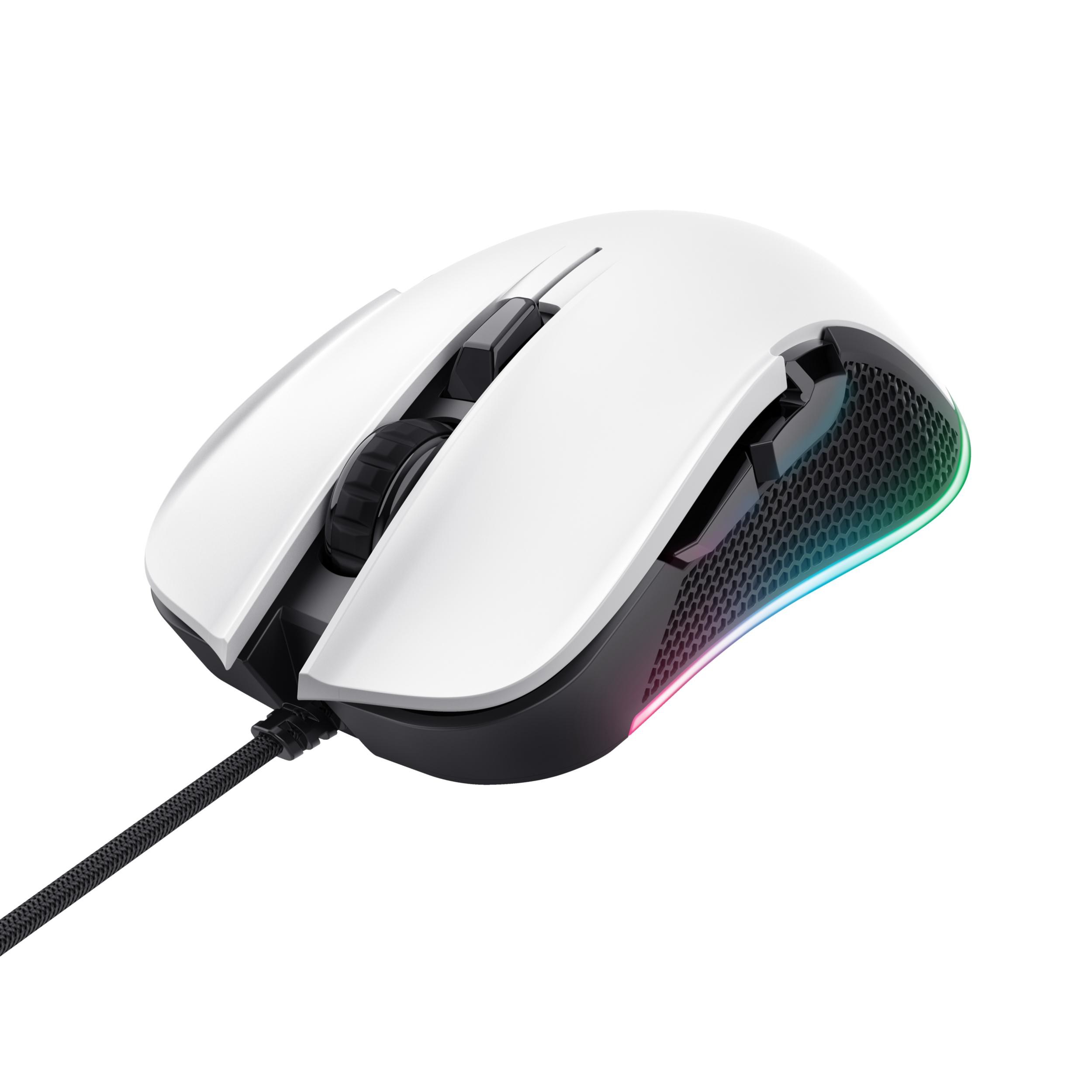 Trust GXT 922W YBAR mouse Mano destra USB tipo A Ottico 7200 DPI