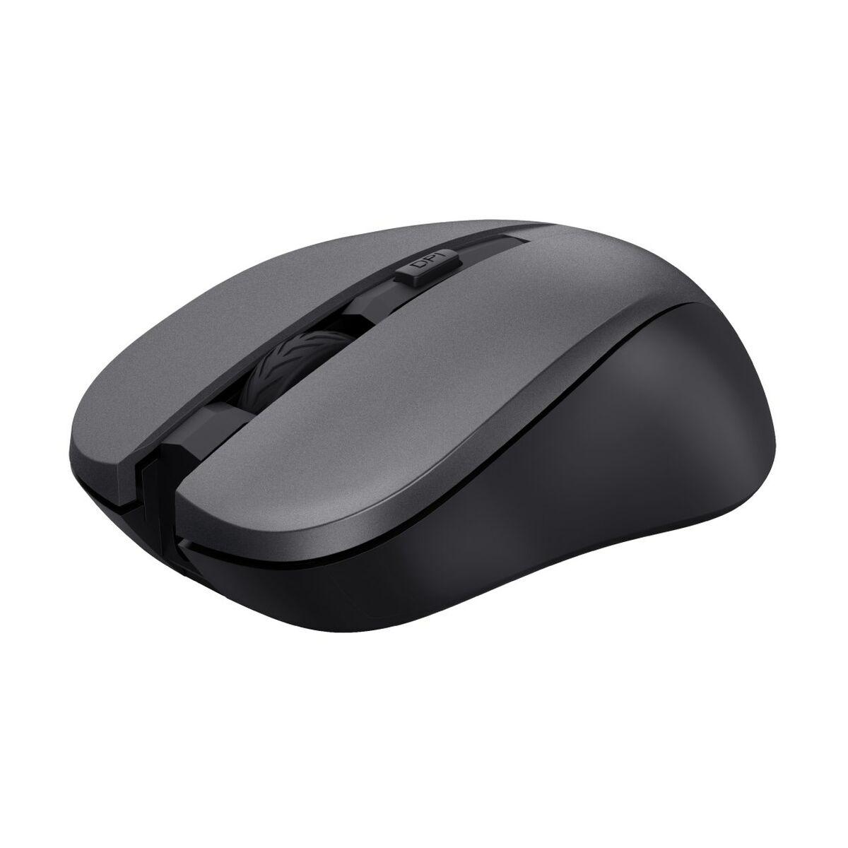 Tastiera e Mouse Trust Trezo Nero Monocromatica QWERTY Qwerty US
