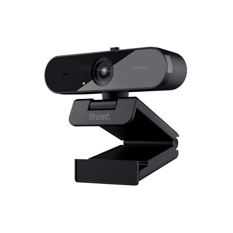 Trust TW-200 webcam 1920 x 1080 Pixel USB Nero (TW-200 FULL HD WEBCAM ECO - FRIENDLY BROWN BAG)