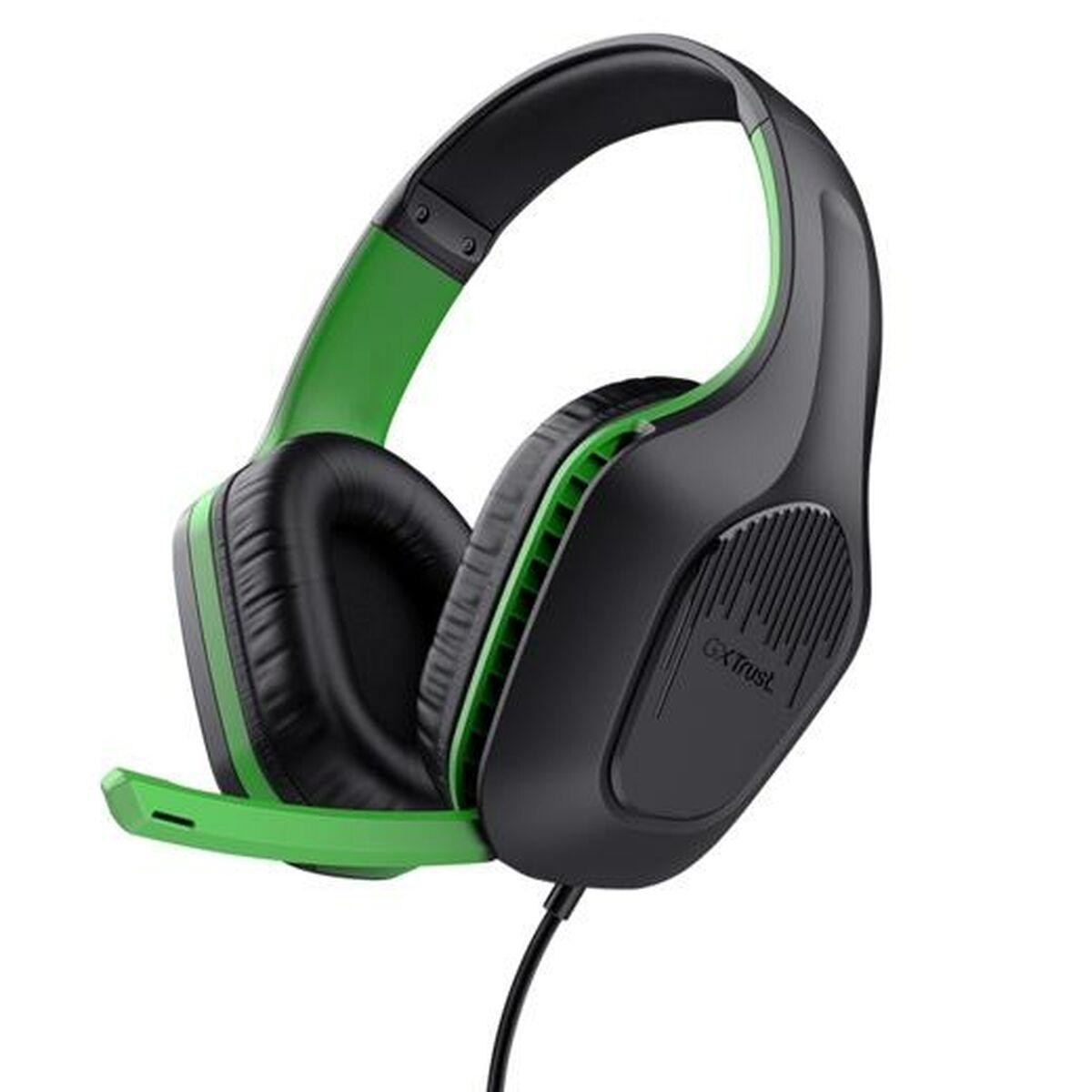 Trust GXT 415X ZIROX Auricolare Cablato A Padiglione Giocare Nero Verde (GXT415X ZIROX HEADSET XBOX - )