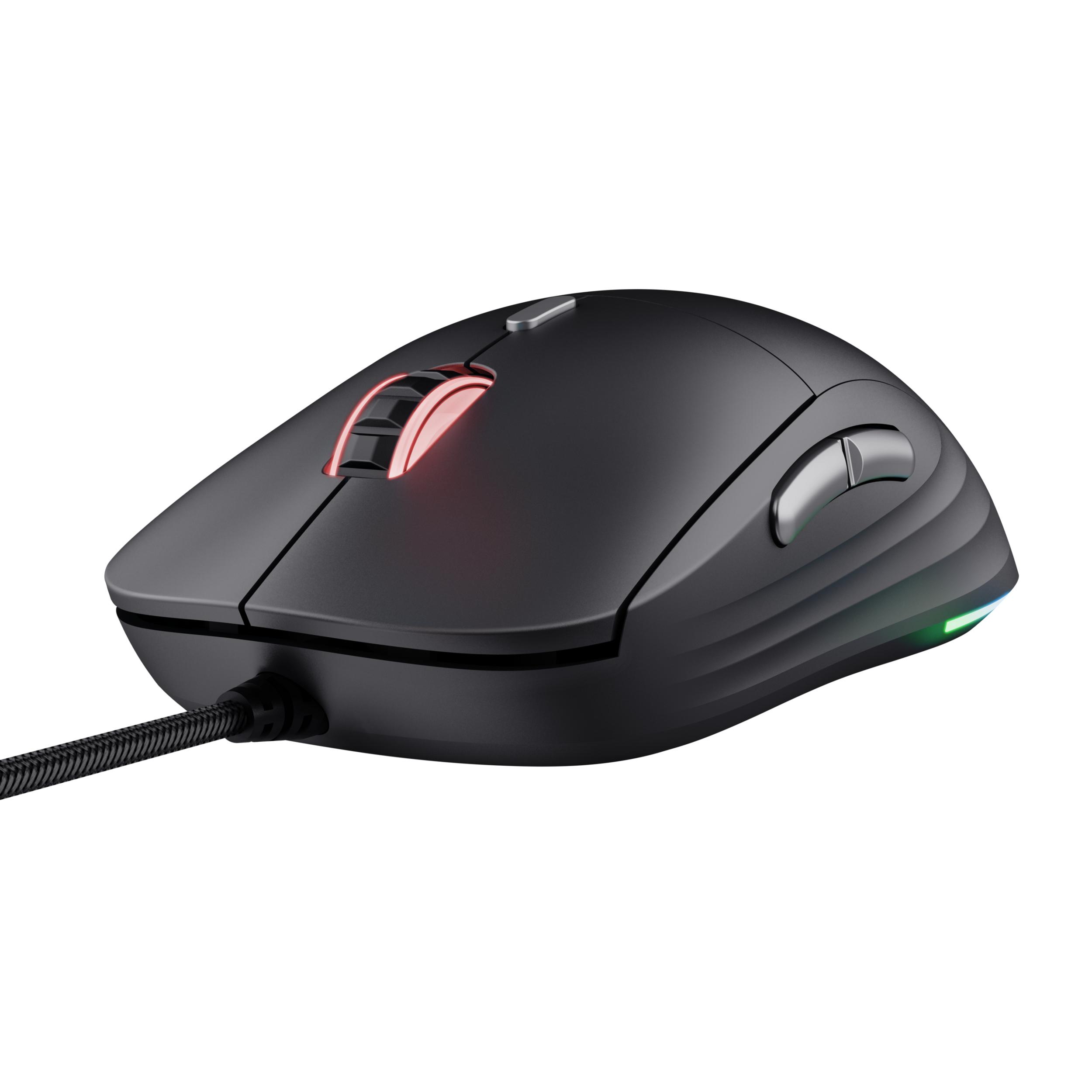 Trust GXT 925 REDEX II mouse Mano destra USB tipo A Laser 10000 DPI (GXT925 REDEX II LIGHT - WEIGHT MOUSE)