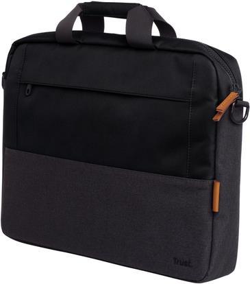 LISBOA 16 LAPTOP BAG - BLACK