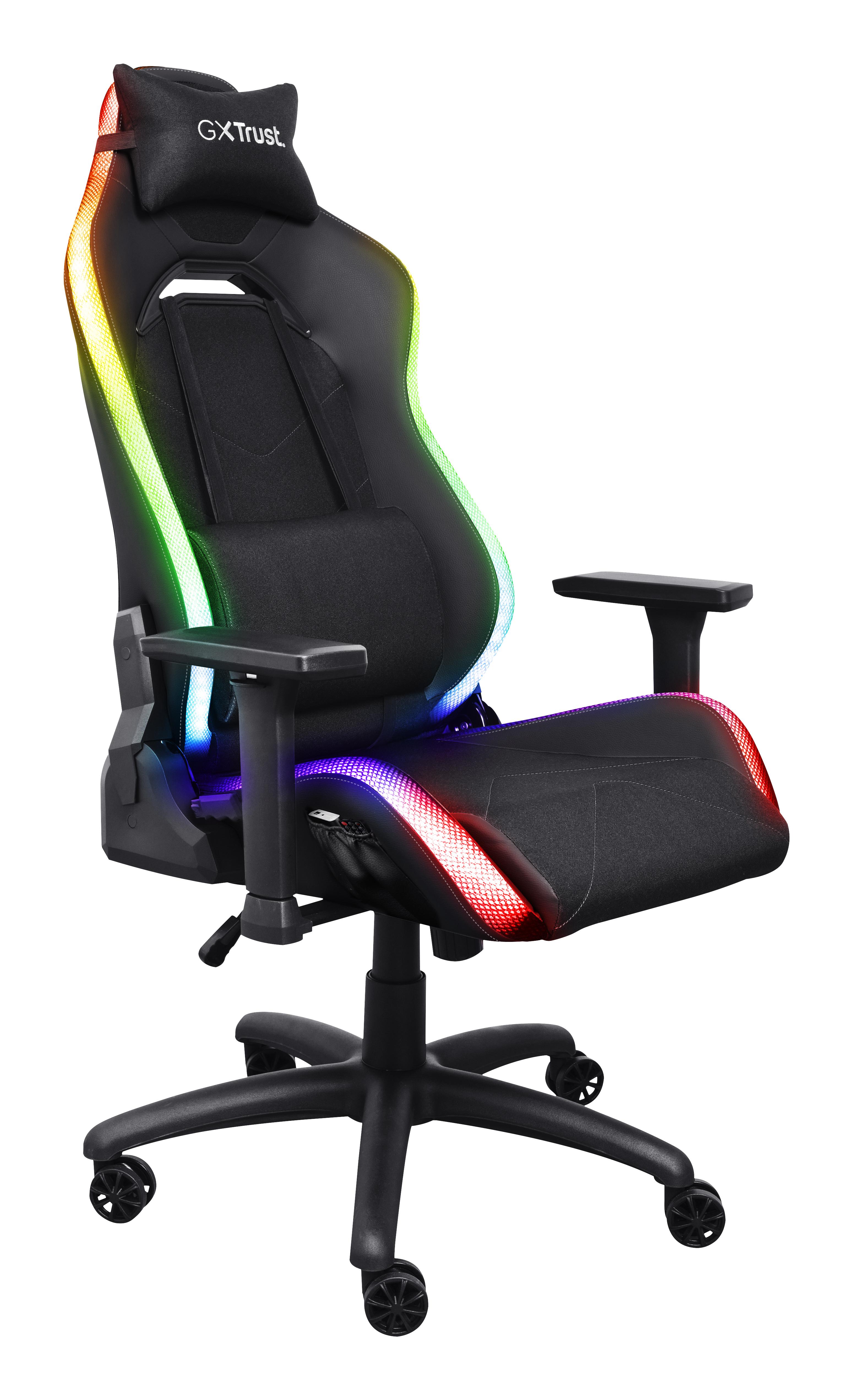 Trust GXT 719 Ruya Sedia da gaming per PC Seduta imbottita Nero