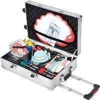 Caso di presentatore mobile professionale 3200 pezzi, set di accessori, colori misti, alluminio