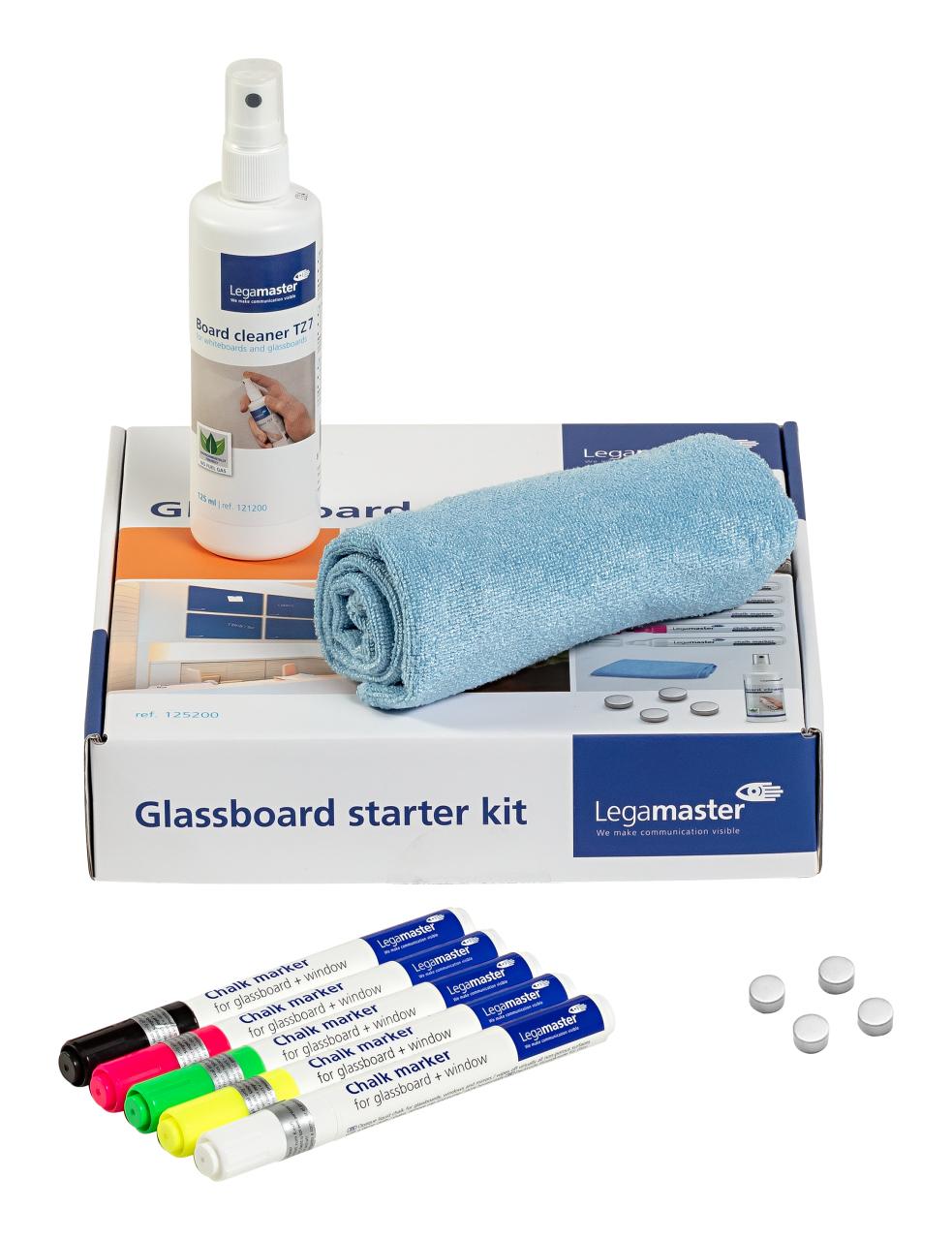 Legamaster glassboard starter set 11-part