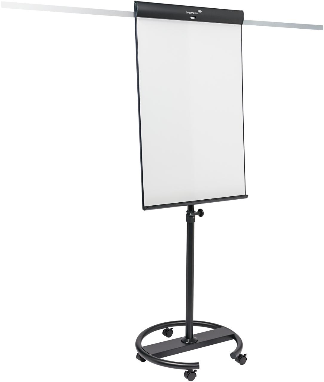 Legamaster UNIVERSAL TRIANGLE mobile flipchart round base