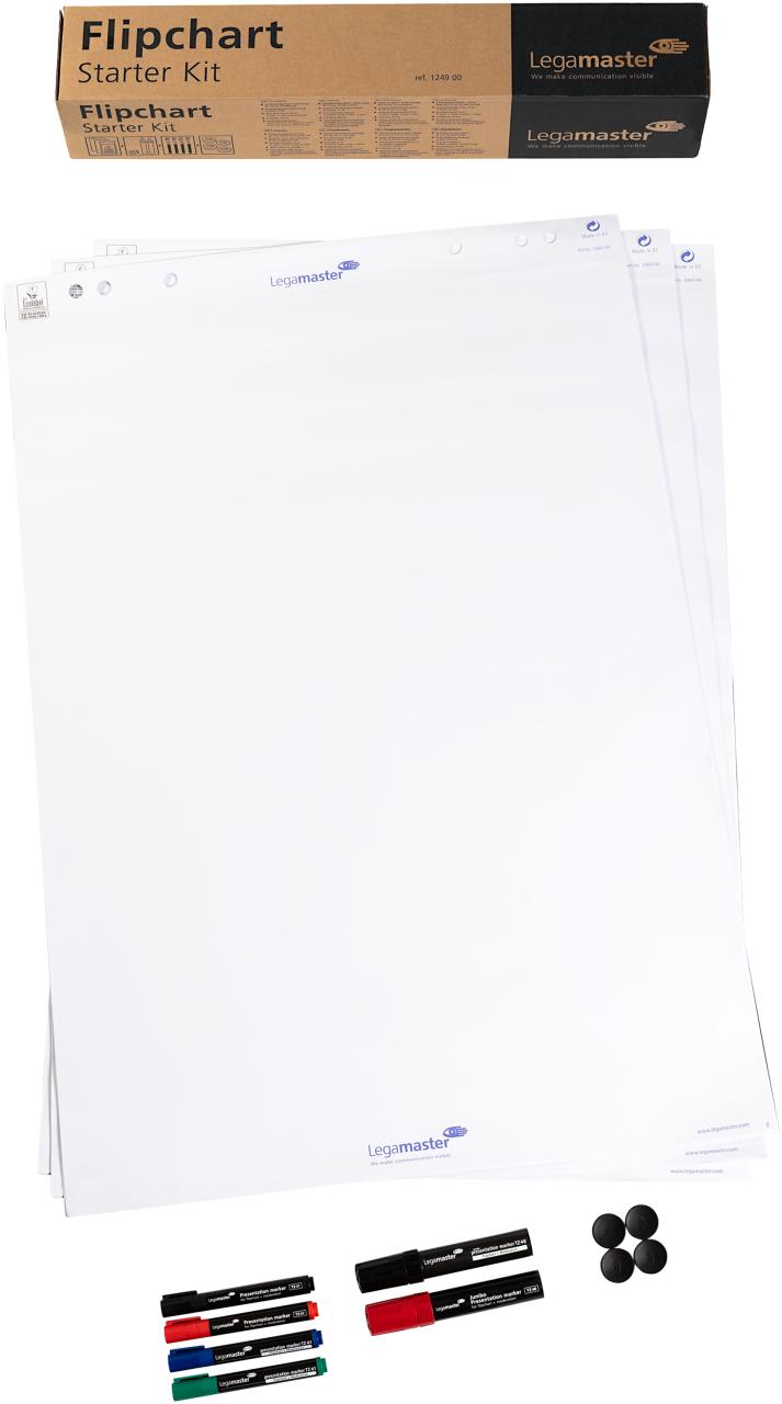 Legamaster STARTER flipchart accessory set 14-part